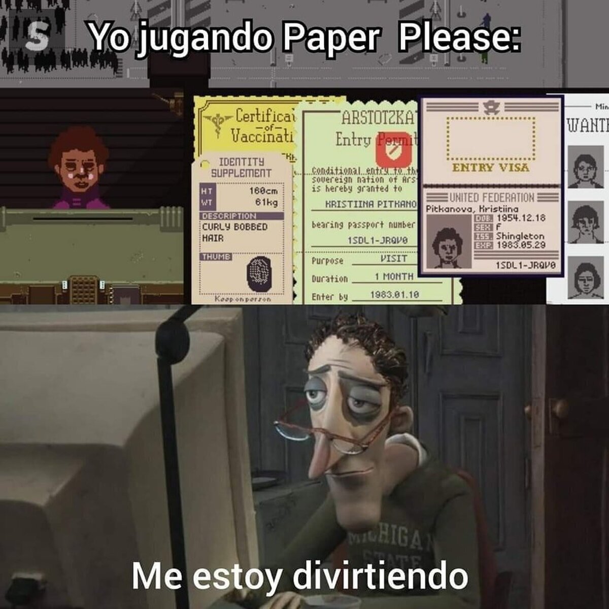 Me lo estoy pasando bomba