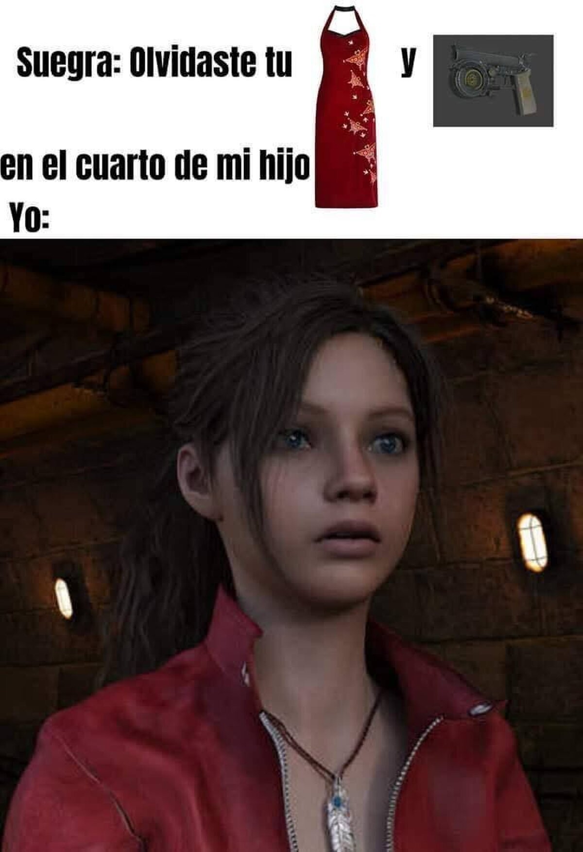 Claire nunca se ha vestido tan elegante