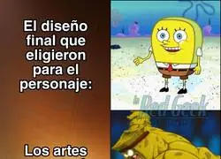 &iquest;Qu&eacute; personaje tuvo un arte conceptual superior al final?