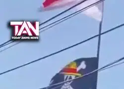BRUTAL: La bandera del sombrero de Paja ondeando por toda Indonesia como protesta contra su gobierno