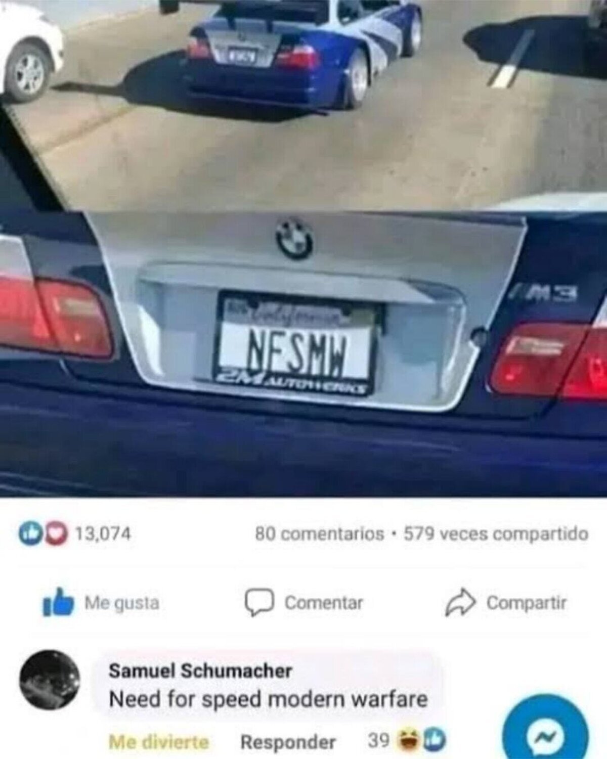 Cómo me dan ganas de darle un puño