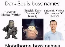 Los nombres de jefes en Bloodborne