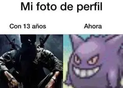 Y ambas fotos desprenden un aura...