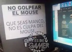 Imagina los sustos antes de poner ese aviso...