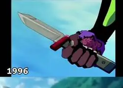 Evangelion adaptando con una diferencia de 11 a&ntilde;os