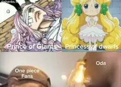 Oda, te estoy viendo...