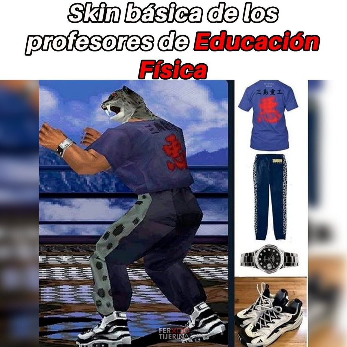 Esto es universal en todo profesor de Educación Física