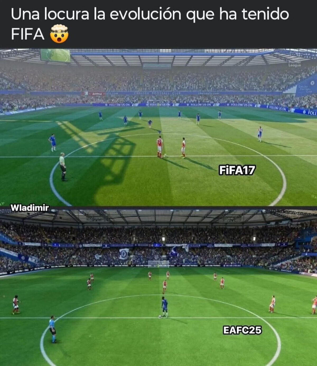 La evolución del FIFA