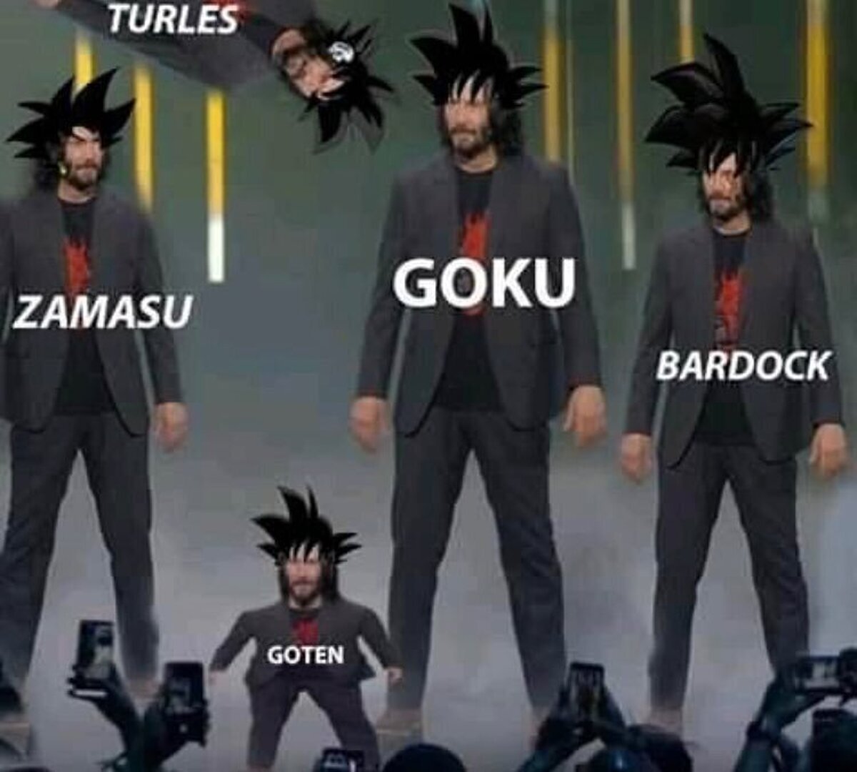 ¿Qué tenia el Toriyama con este peinado?