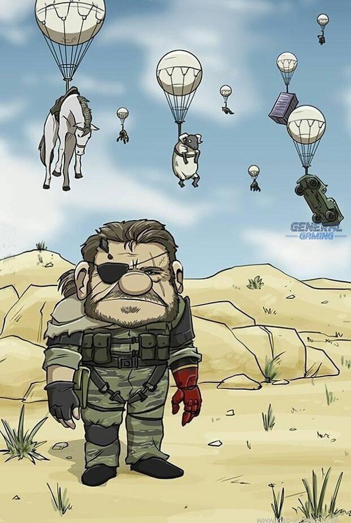 MGS 5 es raro cuando quiere