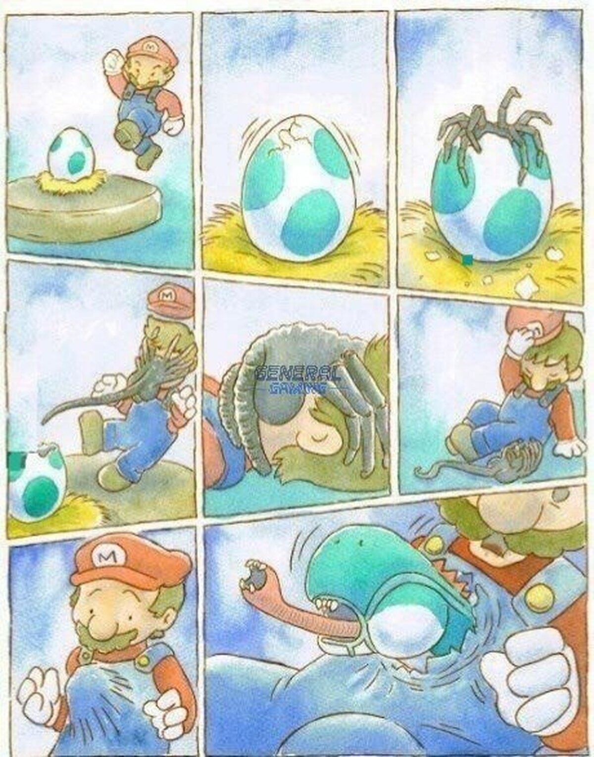 Yoshi, el octavo pasajero