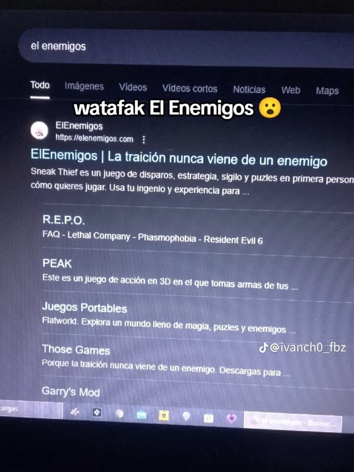 ¿Cómo que El Enemigos?