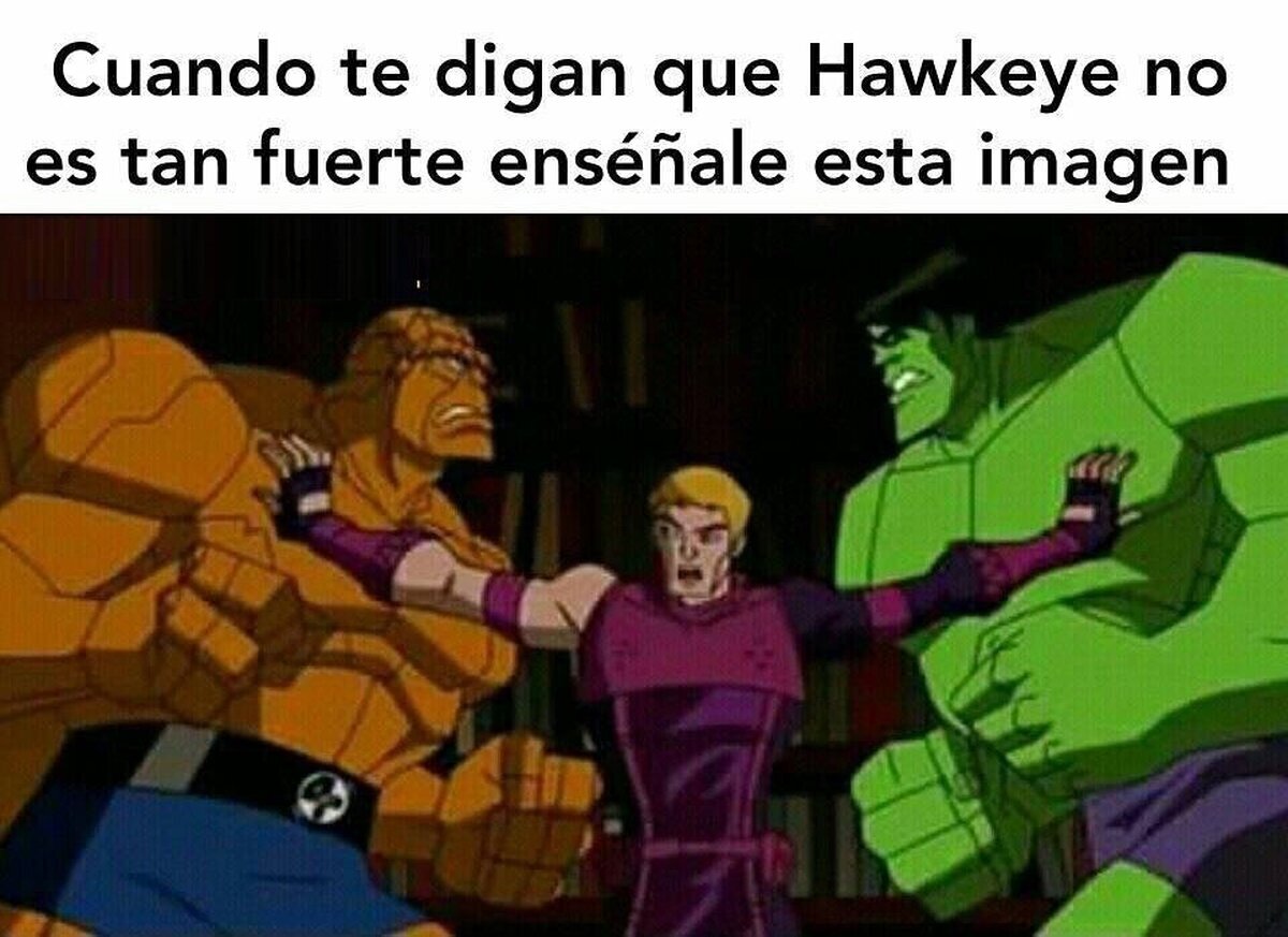 La fuerza de Hawkeye