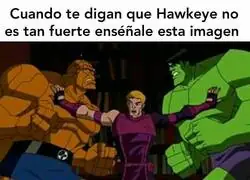La fuerza de Hawkeye