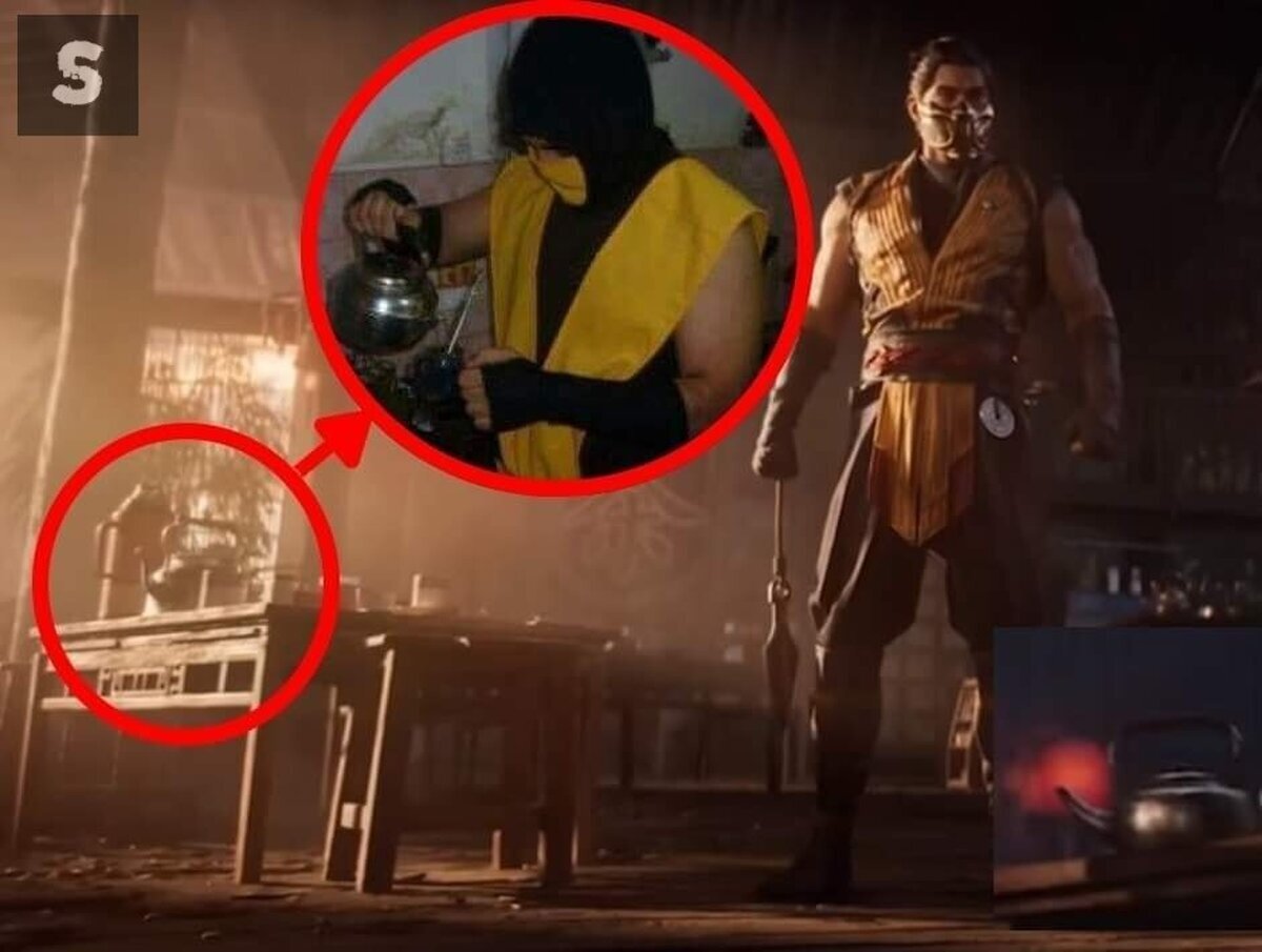 Referencia al Scorpion matero en el último Mortal Kombat