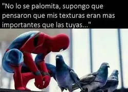 Me he puesto triste por una paloma mal renderizada