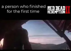 El tipo que se pas&oacute; Red Dead 2 por primera vez