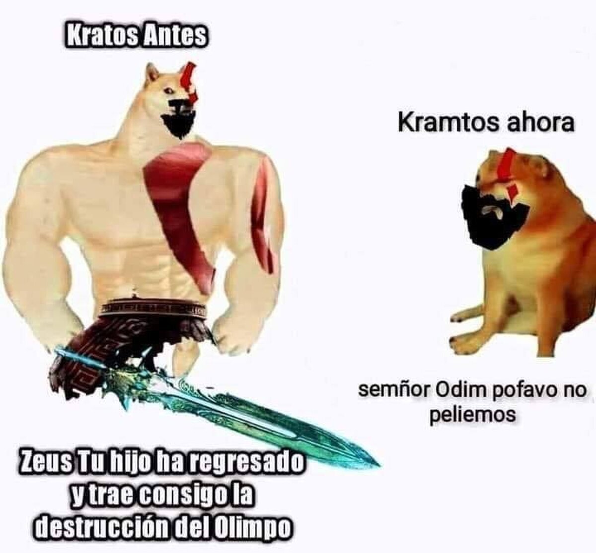 Se llama dios de la GUERRA