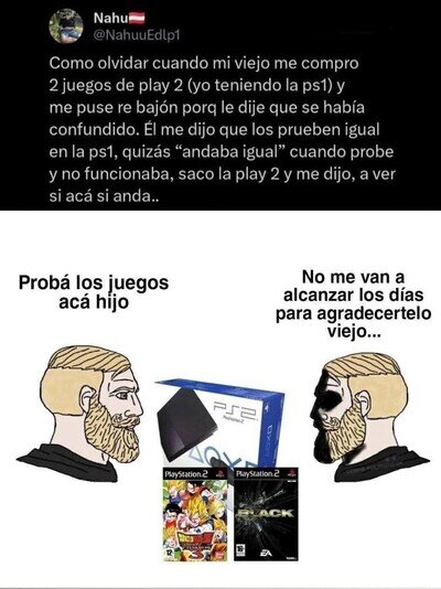 Detallazo de mi viejo