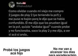 Detallazo de mi viejo