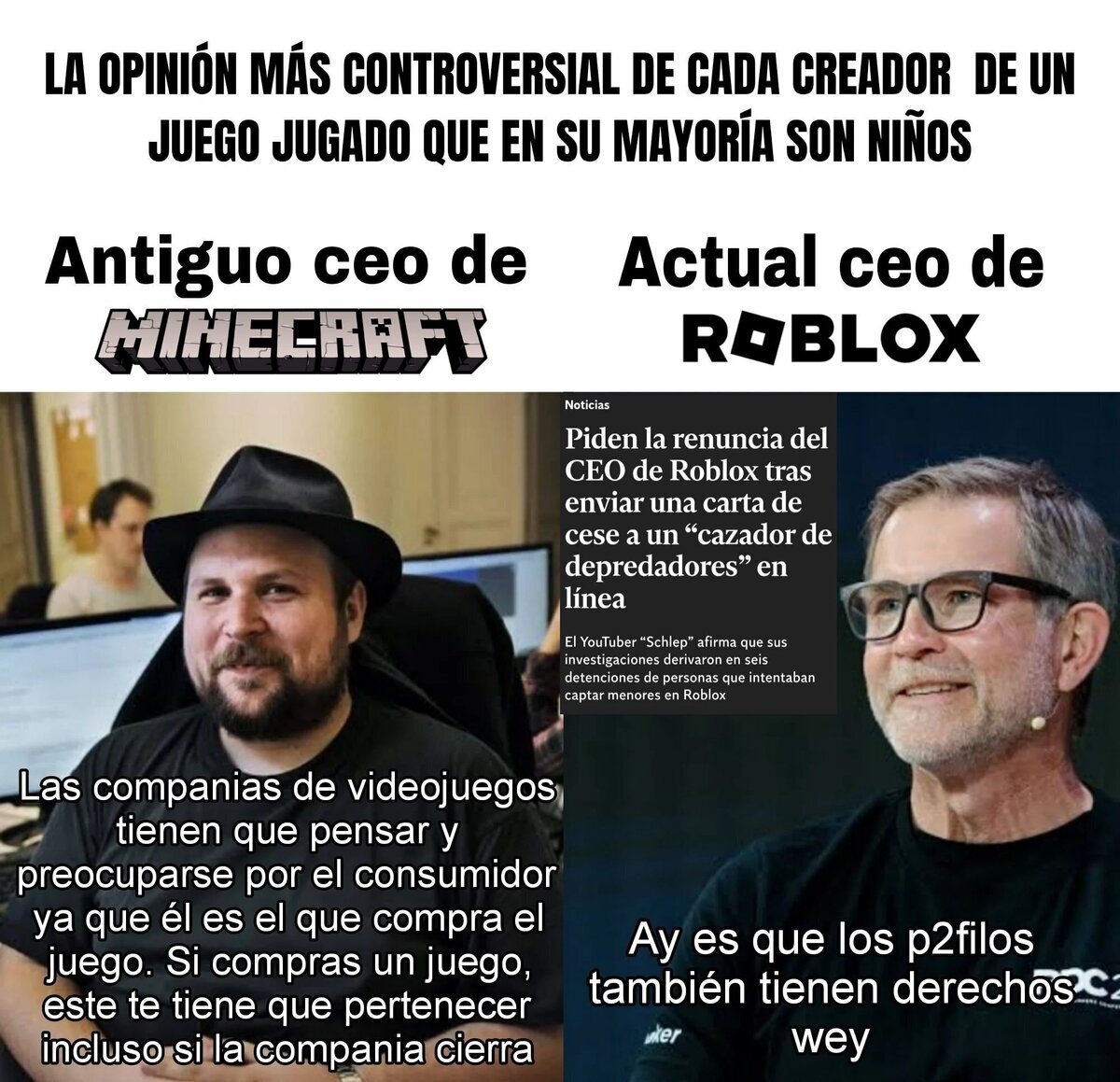 Ahora un cartel sobre CEOs