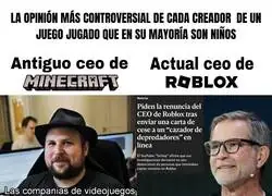 Ahora un cartel sobre CEOs