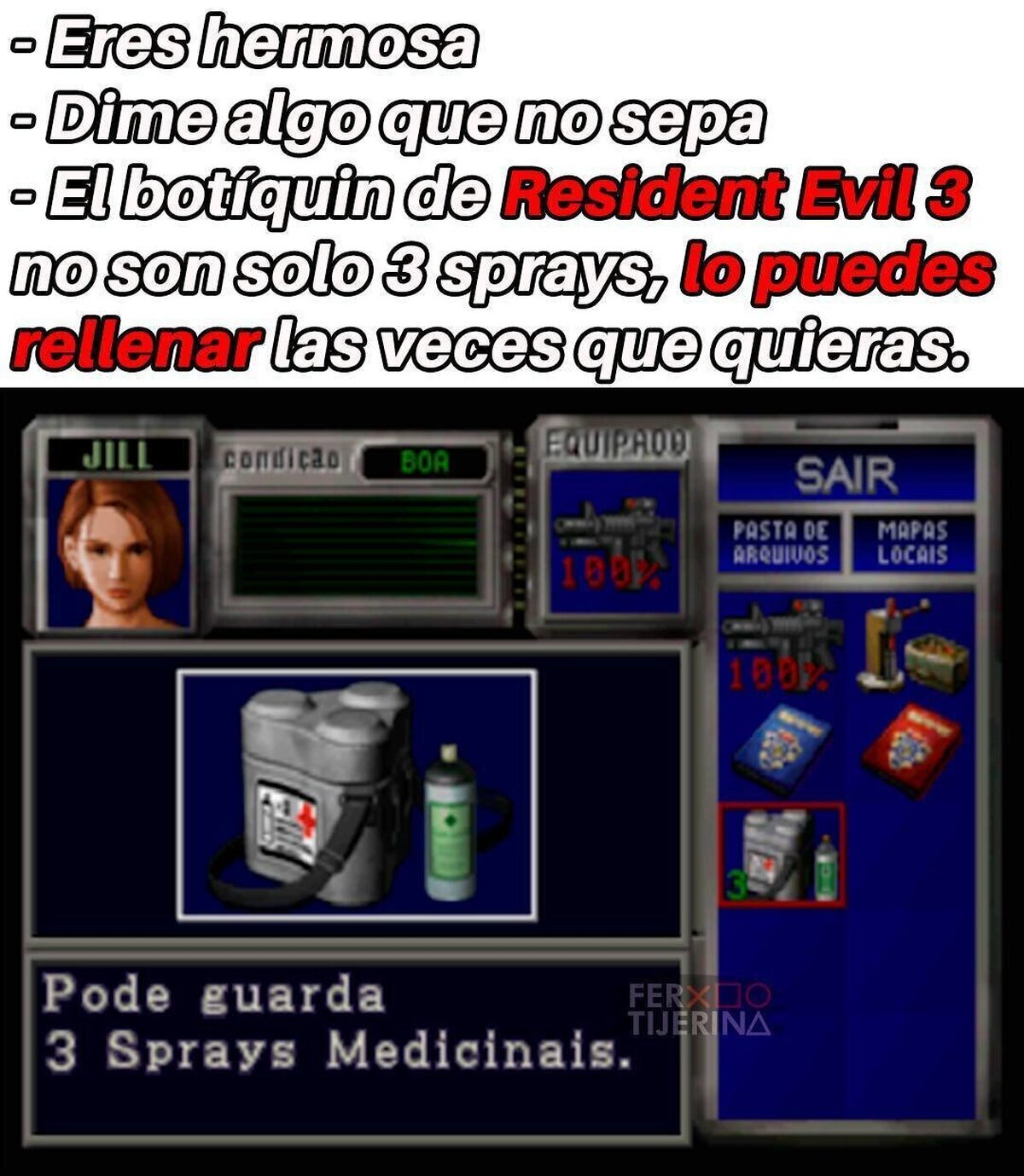 Y me vengo a enterar 25 años despues...