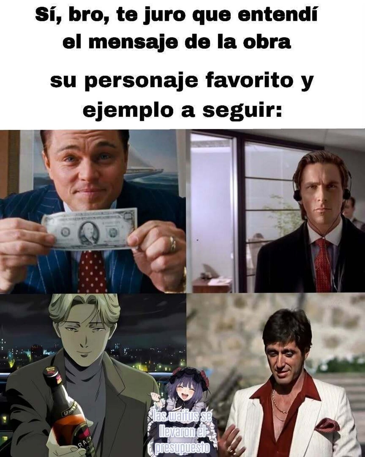 Protas que no son ejemplo de nada