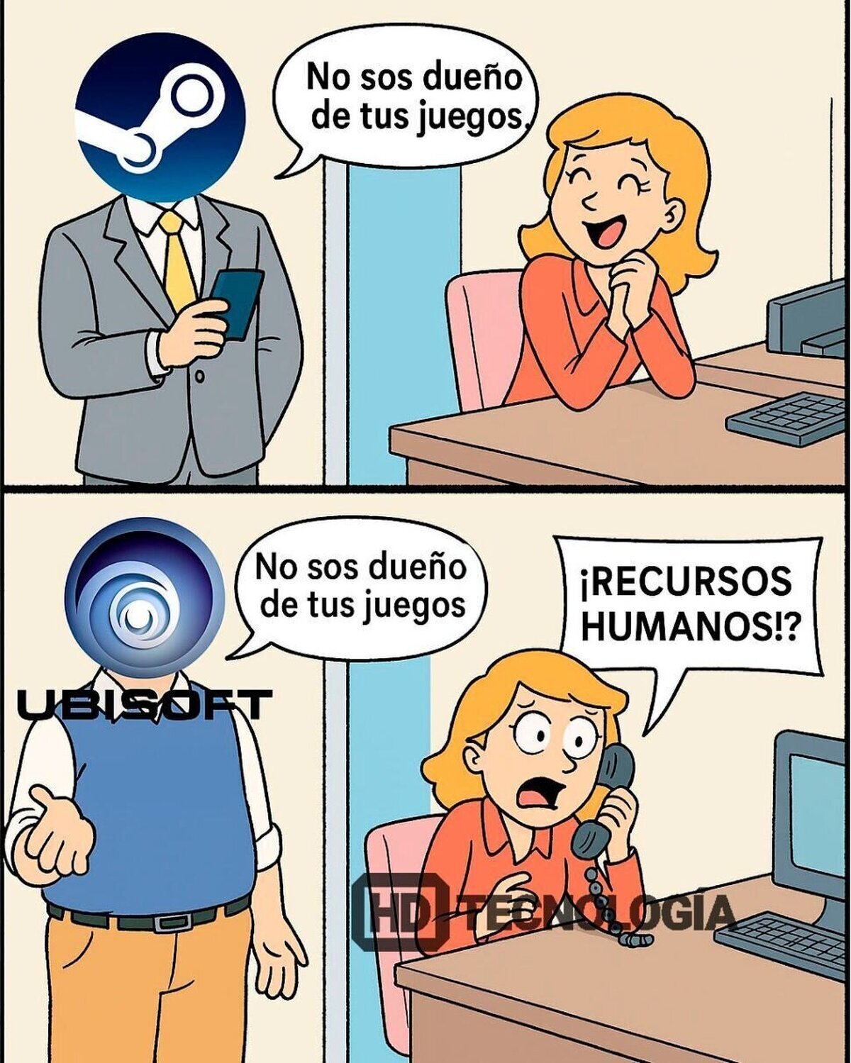 ¿Por qué con Ubisoft no sale?