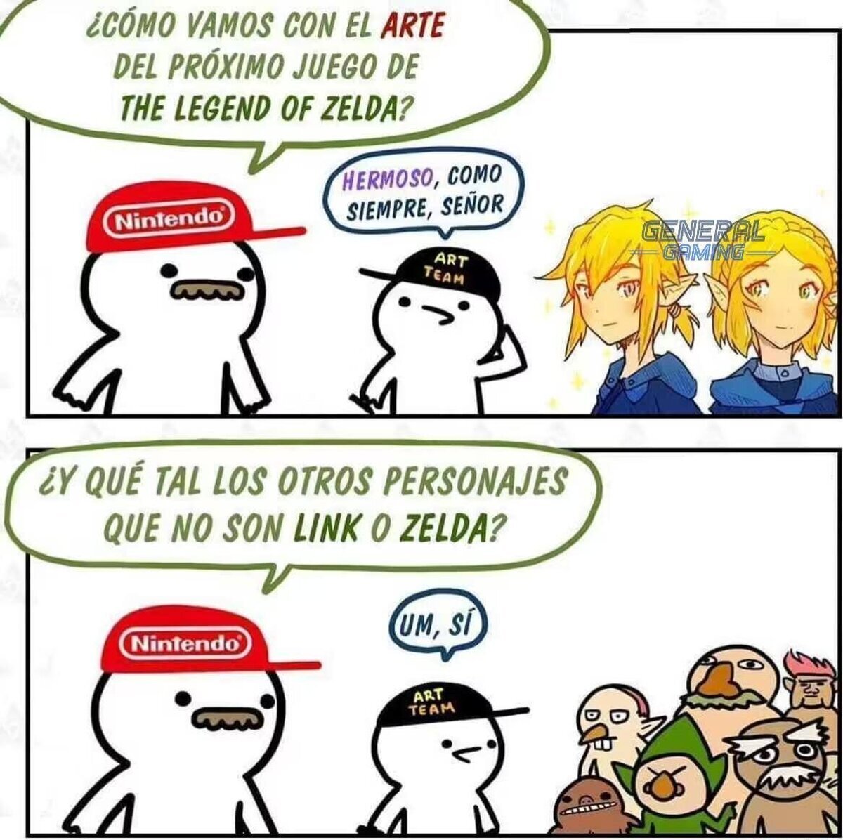 Todos feos menos los protas