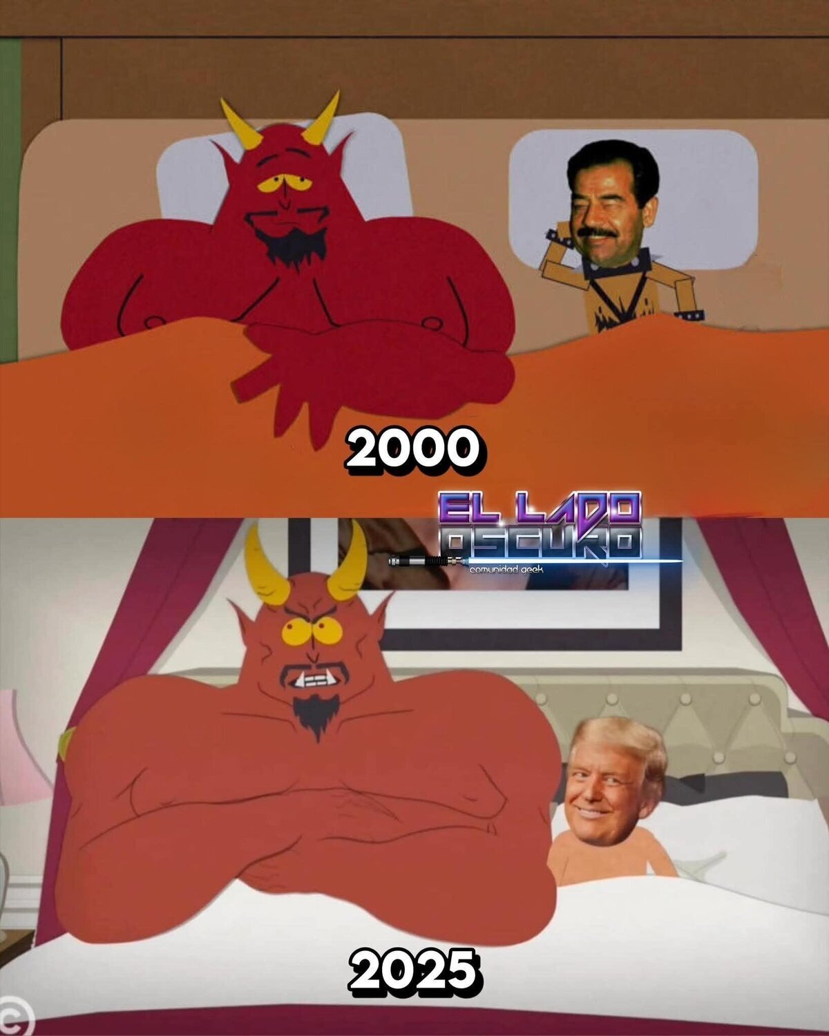 Han reciclado un chiste e hace 25 años