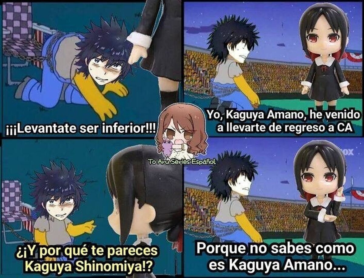 ¿Alguien sabe cómo se veía Kaguya Amano?