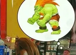 Me he encontrado a Blanka en el supermercado