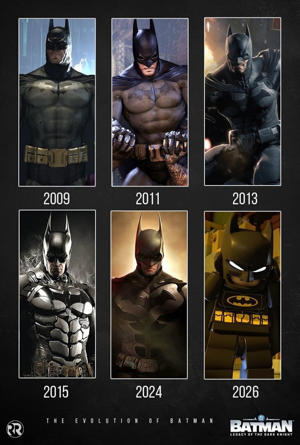 Batman en los juegos. Puro aura
