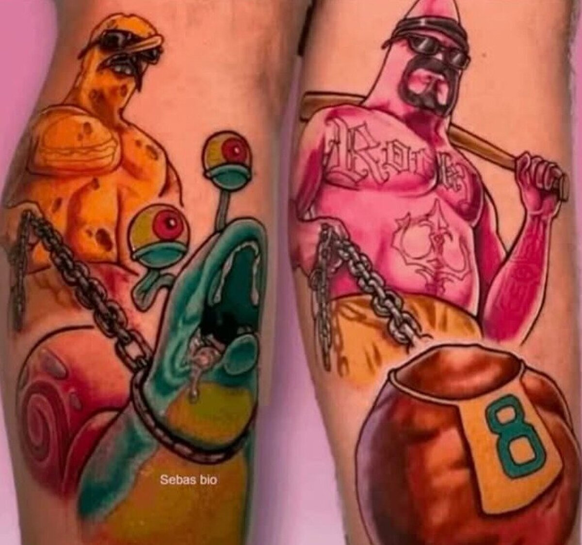 Tatauajes más duros que estos y me salgo