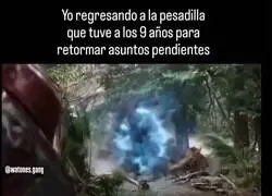 He regresado como adulto