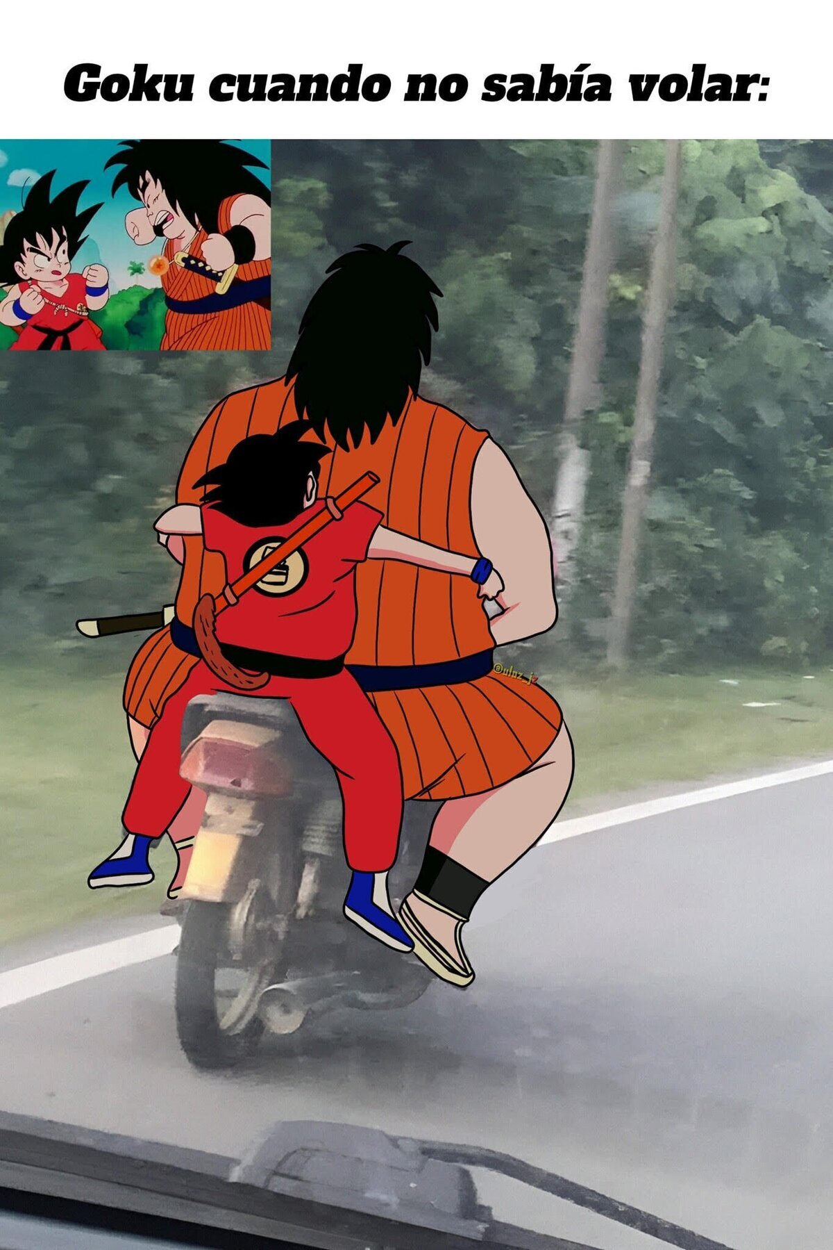 Agárrate fuerte, Goku