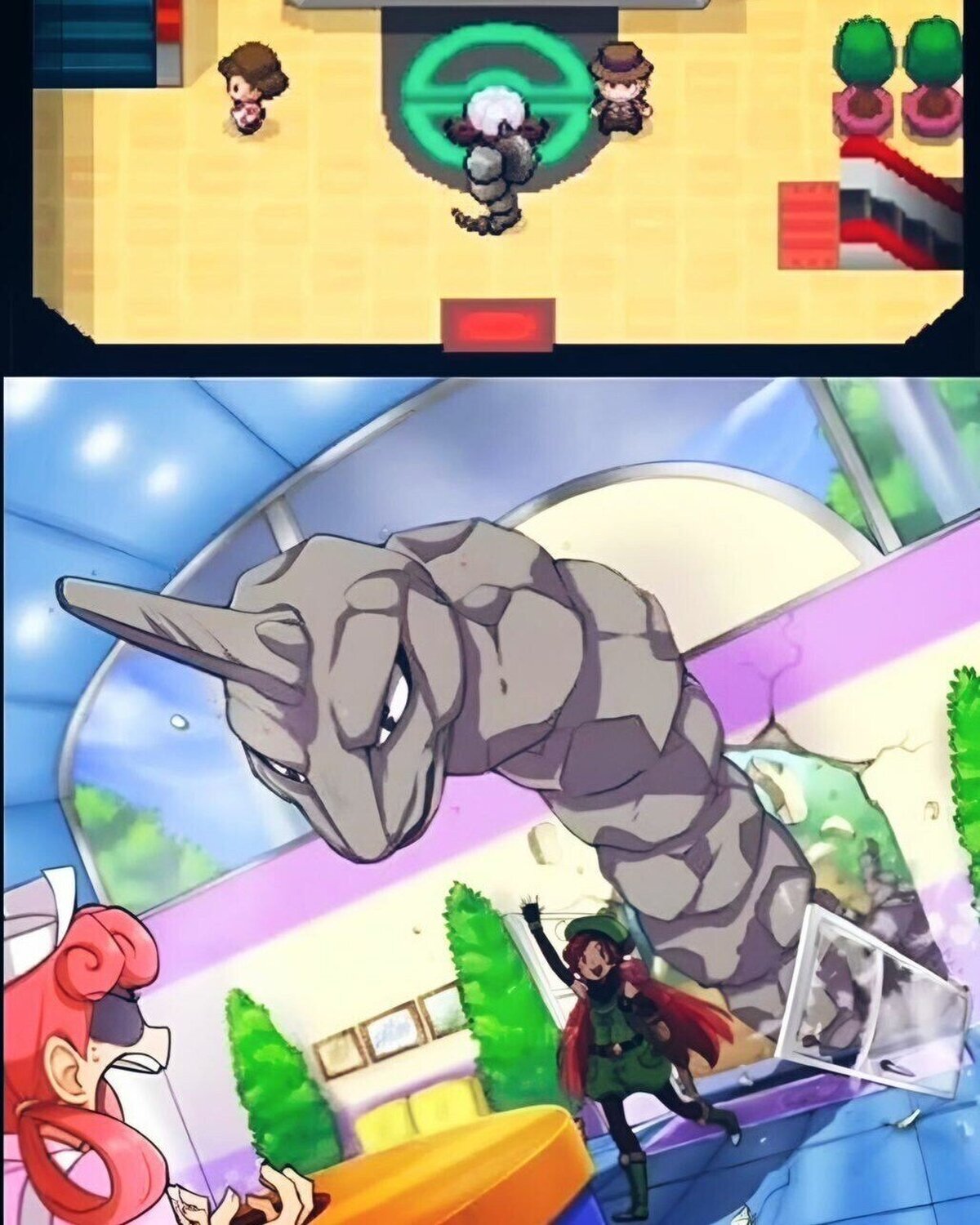 Onix haciendo su entrada