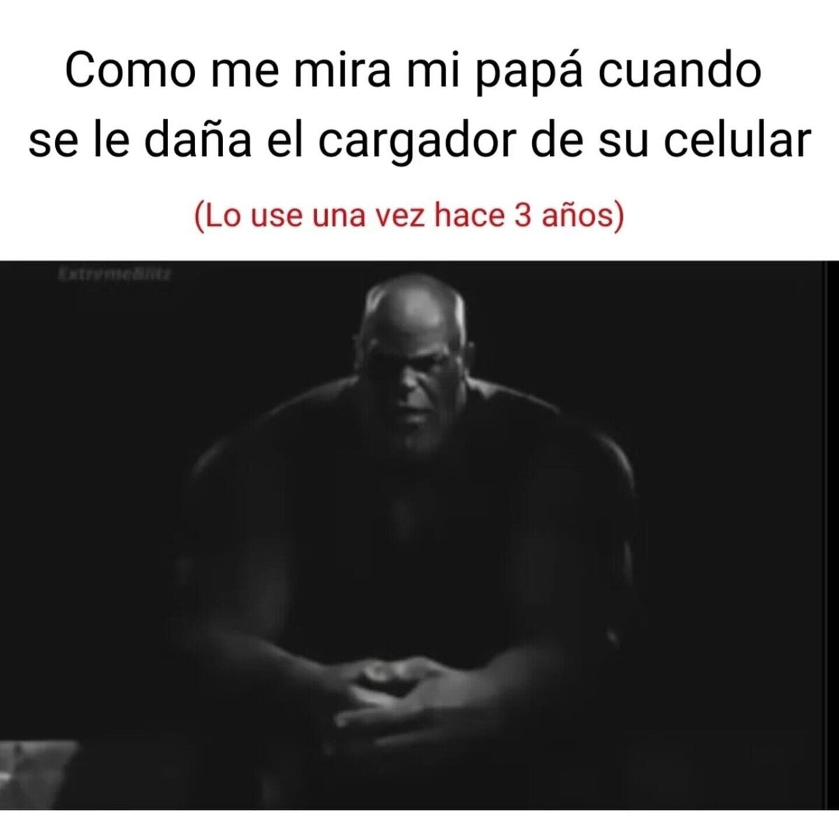 Un padre decepcionado