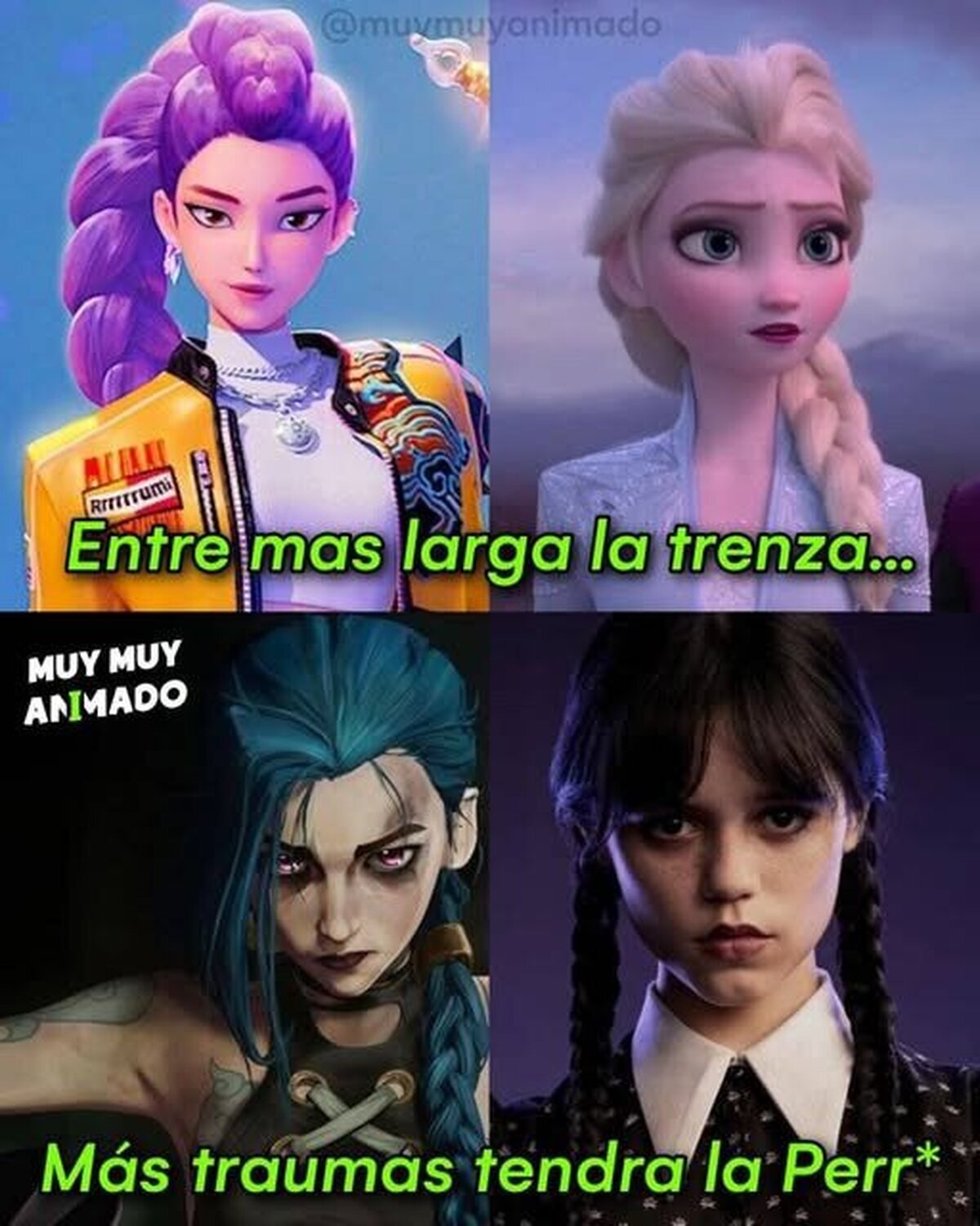 Las trenzas del trauma