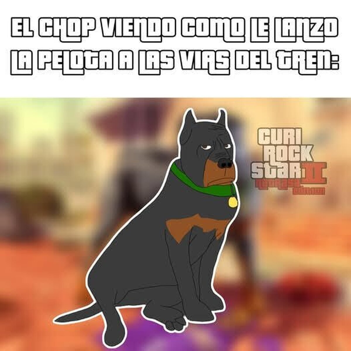 Chop sospecha, como es debido