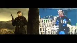 El malabarista utilizado para la captura de movimiento de Ocelot en MGS3