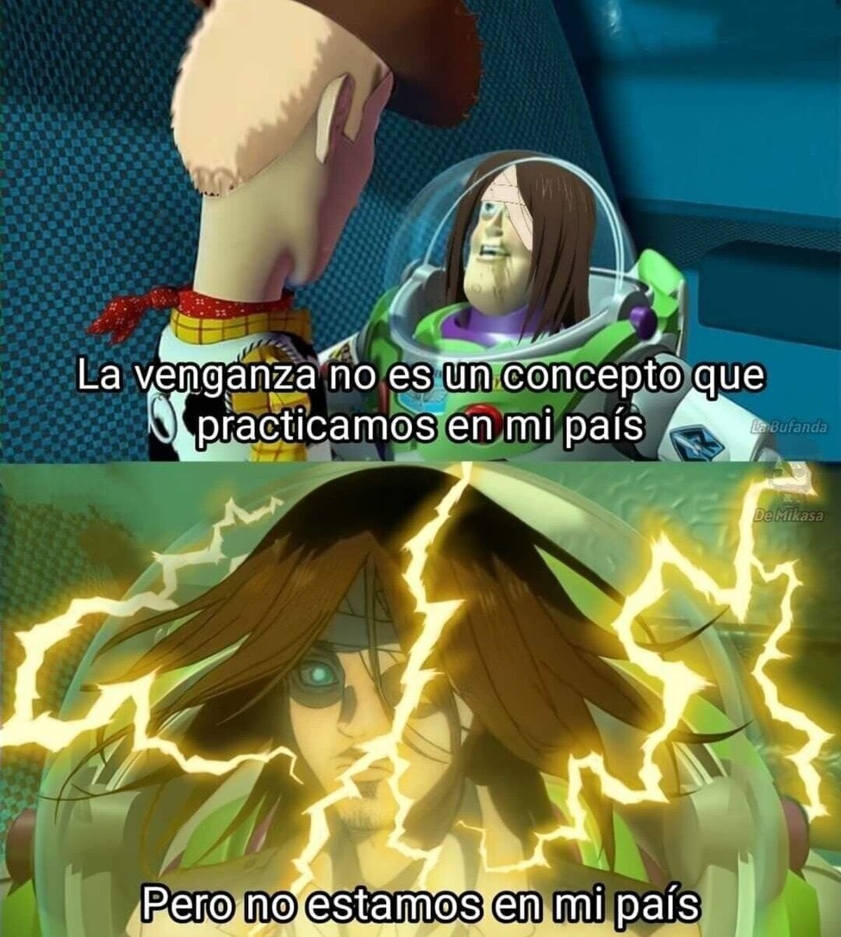 El reverse card de Eren