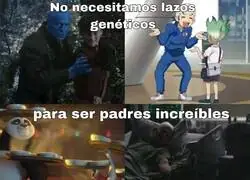 Padre es el que cuida de sus hijos