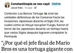 Era todo una referencia b&eacute;lica