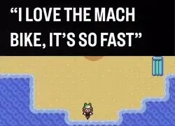 El estres de la bici en Pok&eacute;mon