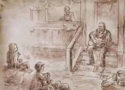 Era un pueblo feliz y tranquilo