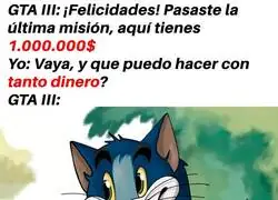 El dinero en GTA III no sirve para NADA