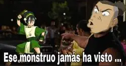 Sokka cuando le pregunta de Toph