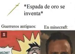 El oro en Minecraft